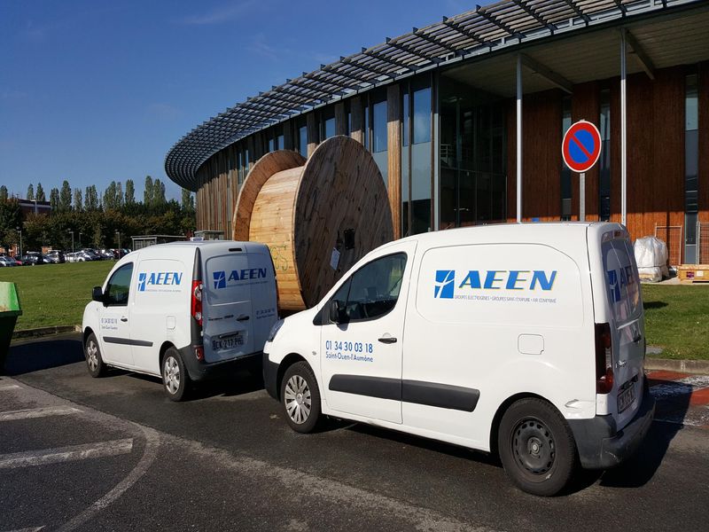 équipes installation aeen solutions énergie